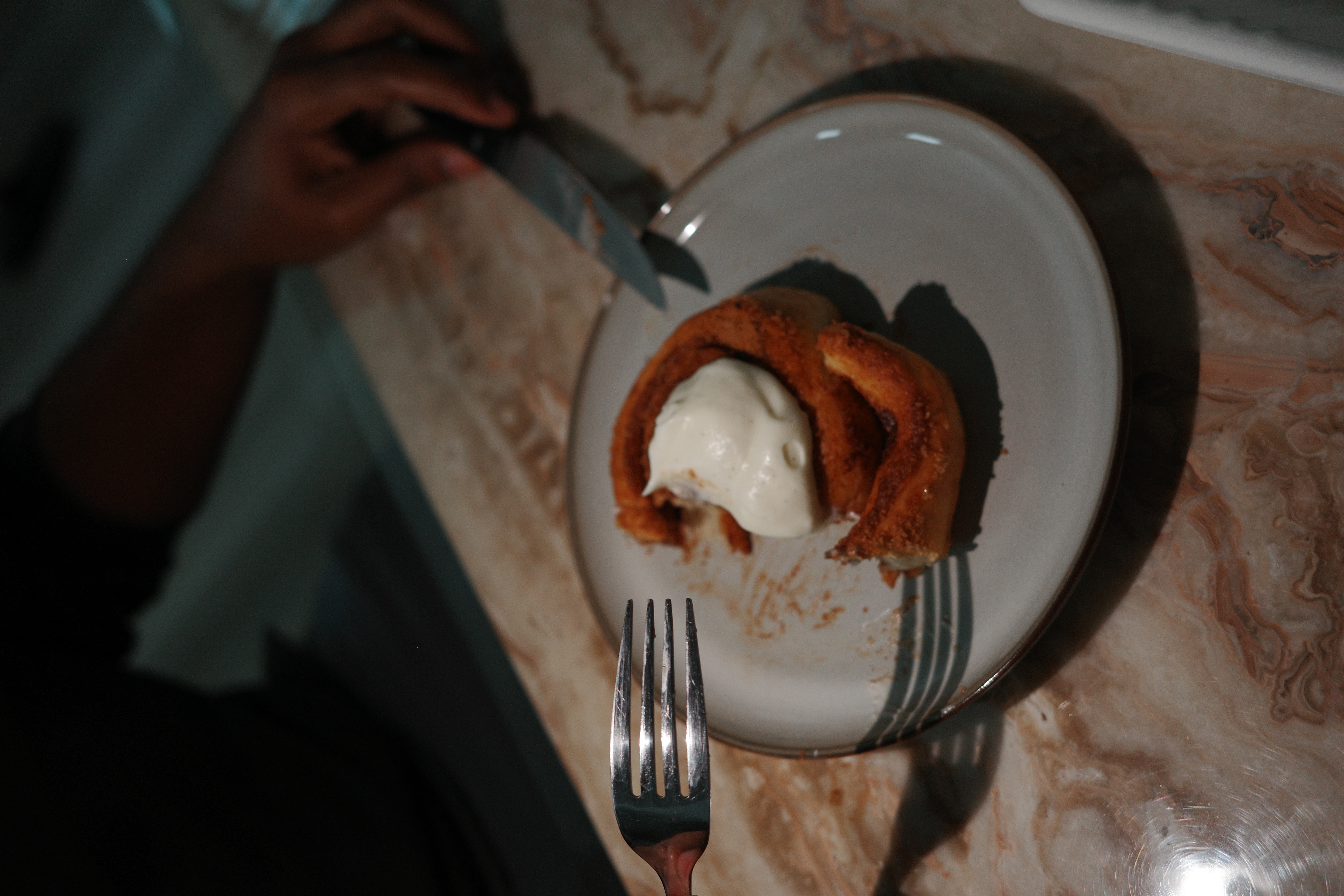 Fresh cinnamon rolls